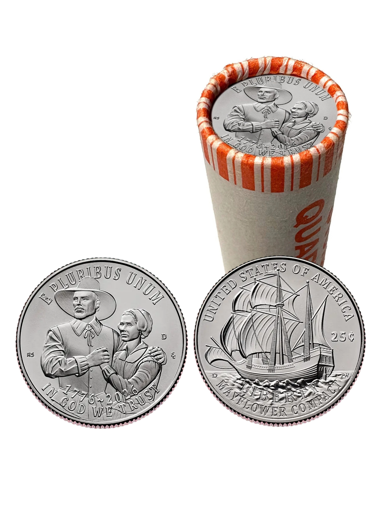 2026 Denver Mayflower Quarter Roll – Uncirculated - CoinsTV