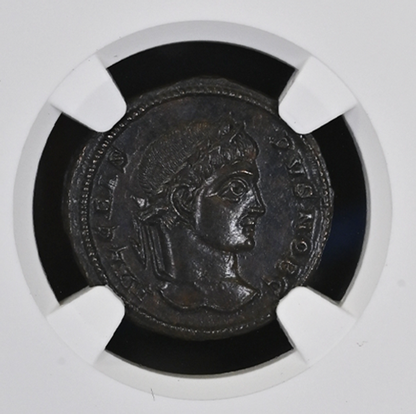 Roman AE of Crispus AD 316-326 NGC (MS) - CoinsTV