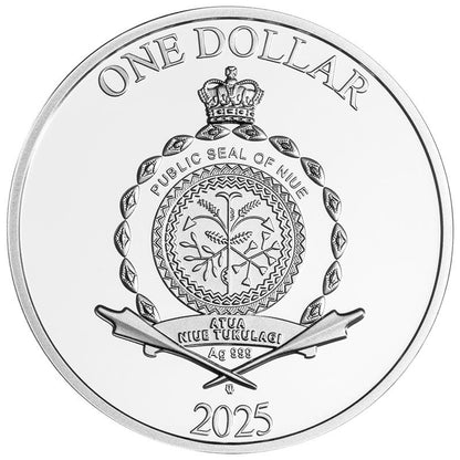 2025 Niue Winged Unicorn 17.5g Silver Coin - CoinsTV
