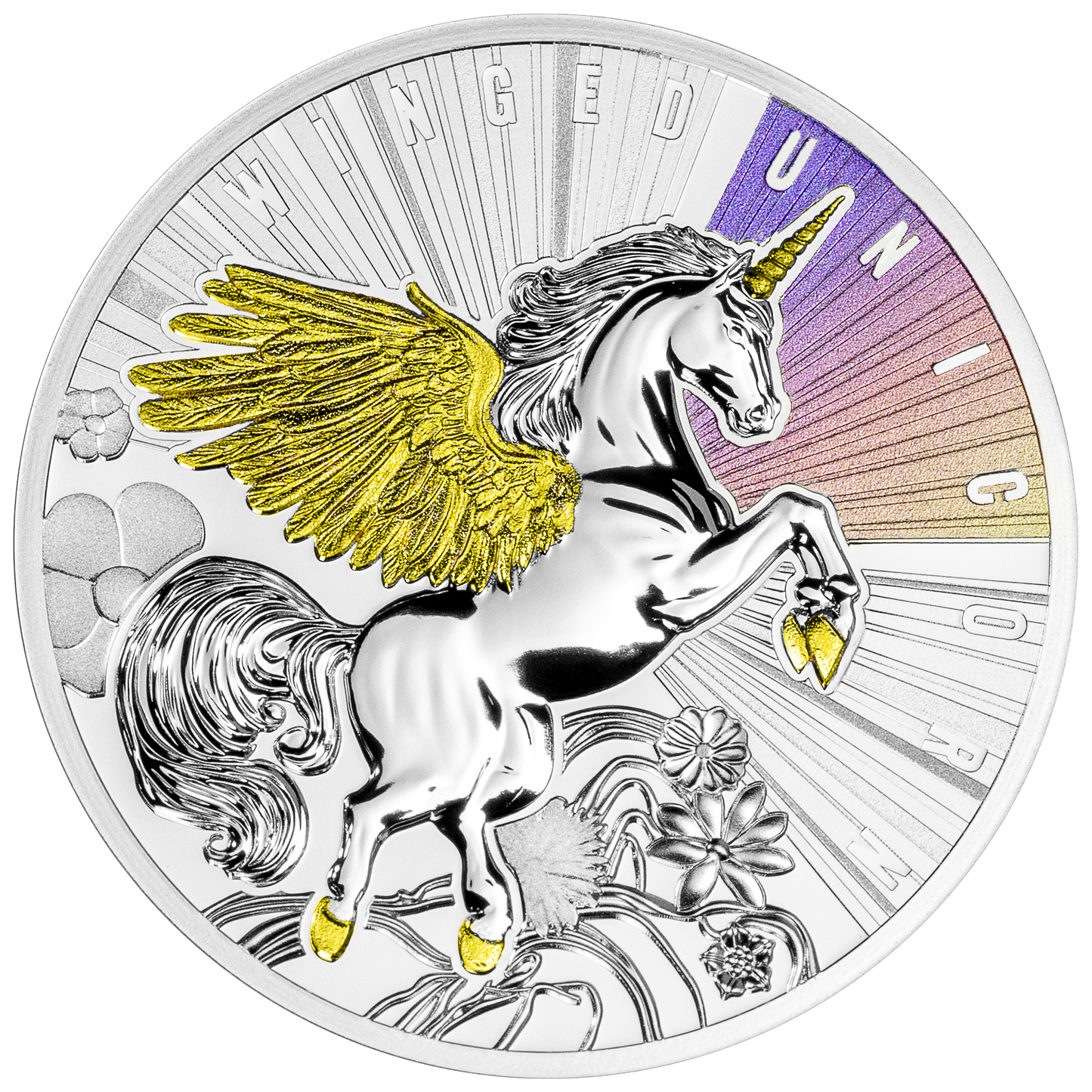 2025 Niue Winged Unicorn 17.5g Silver Coin - CoinsTV