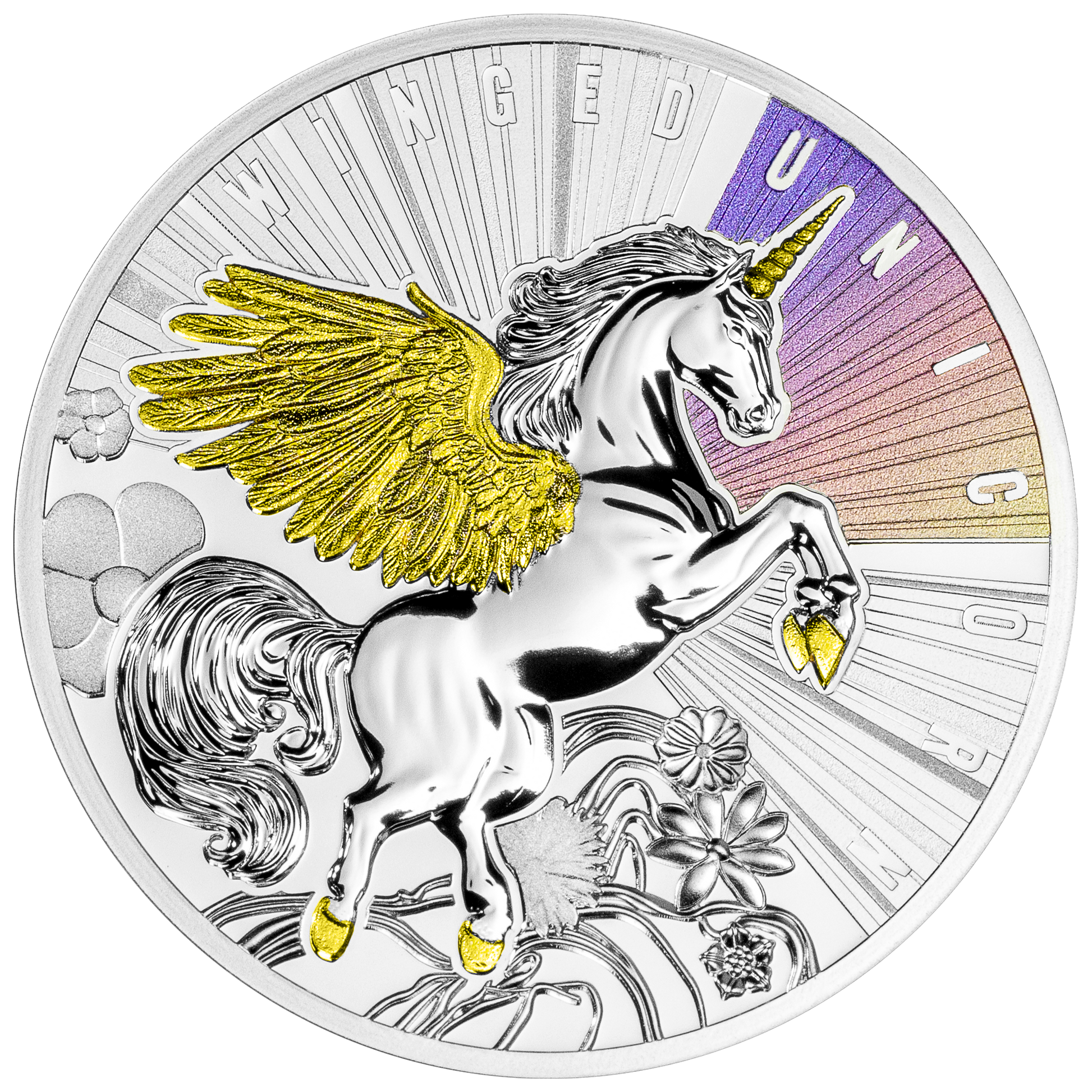 2025 Niue Winged Unicorn 17.5g Silver Coin - CoinsTV