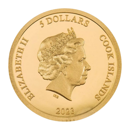 2023 Cook Islands Half Dome .9999 1/2 Gram Gold Proof
