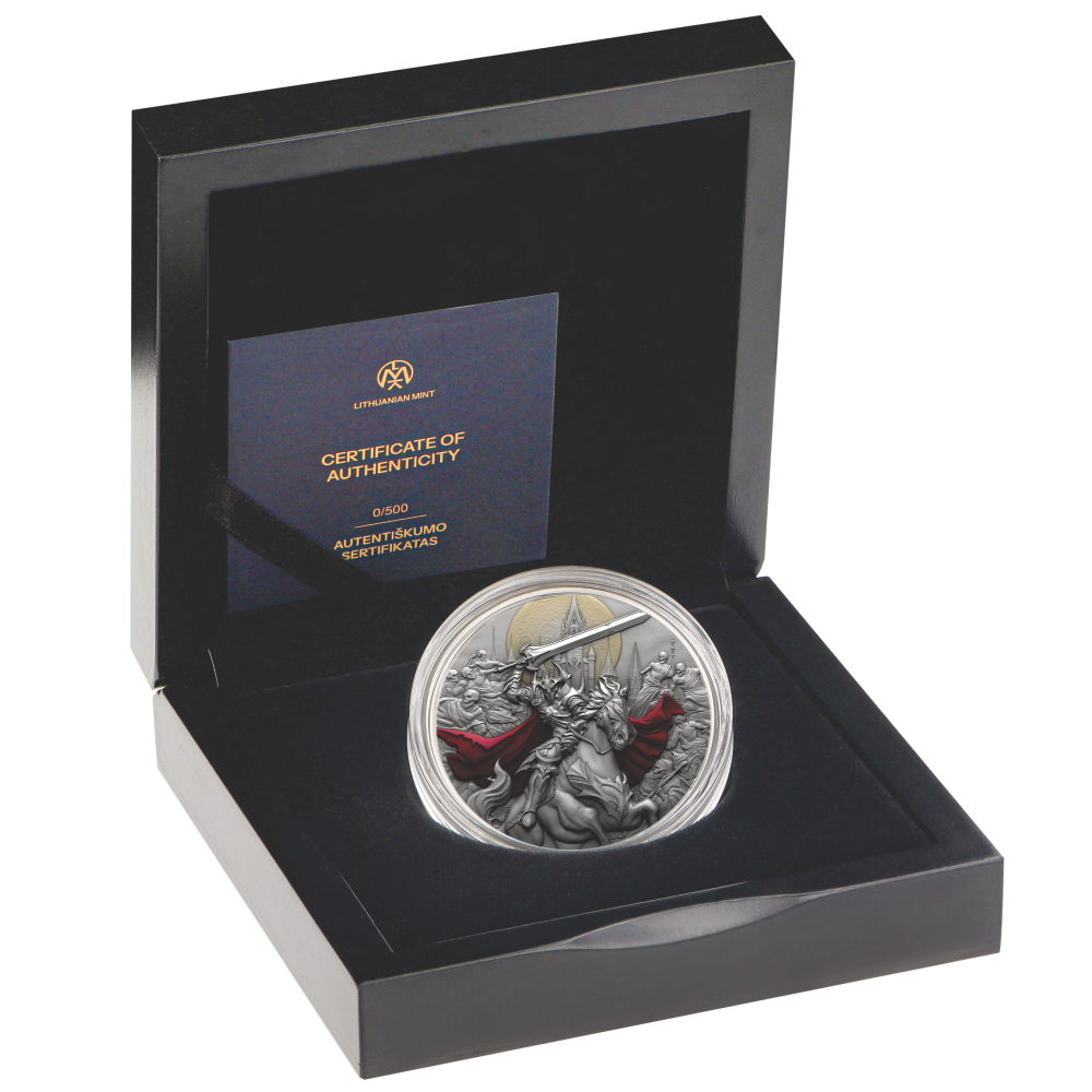 2024 Liberia Darkness Rider 2 oz Silver Coin - CoinsTV