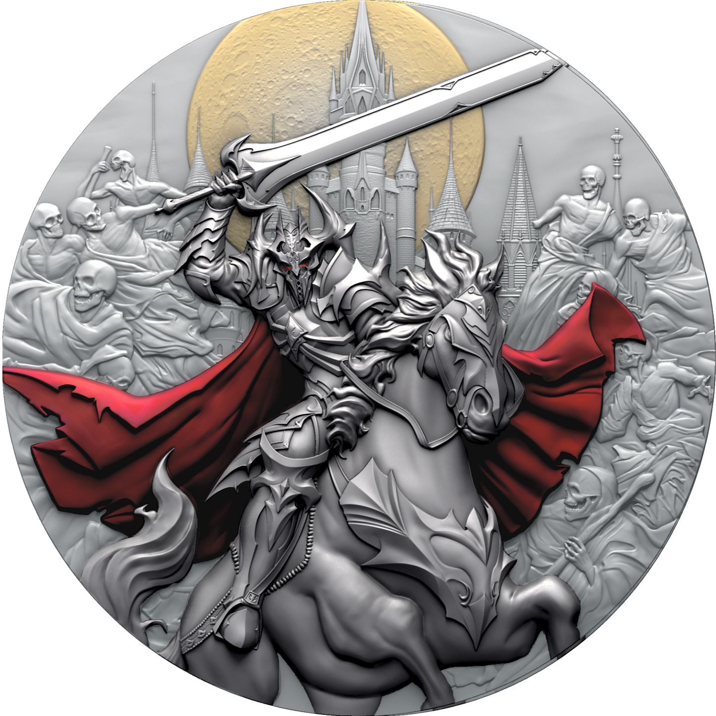 2024 Liberia Darkness Rider 2 oz Silver Coin - CoinsTV