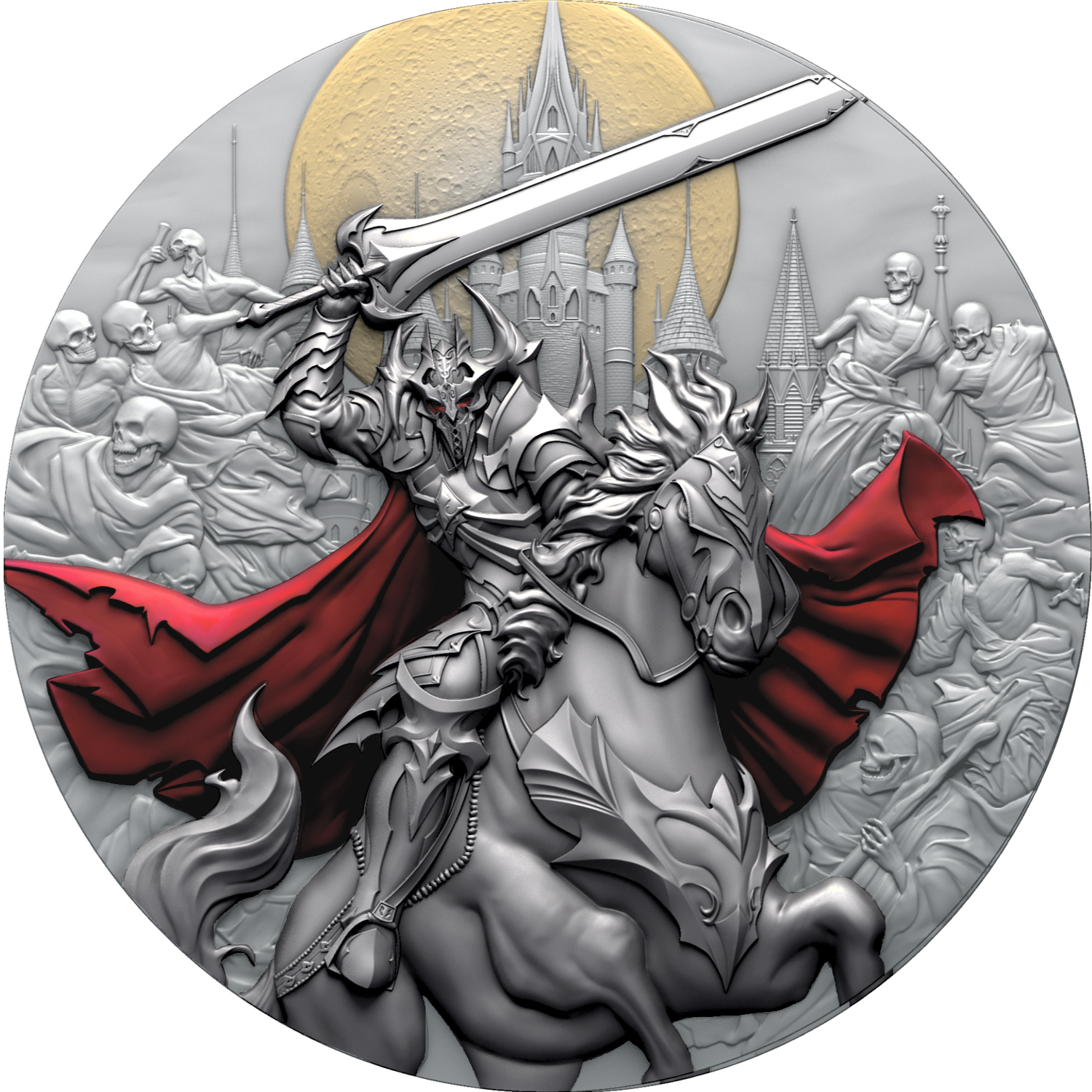 2024 Liberia Darkness Rider 2 oz Silver Coin - CoinsTV