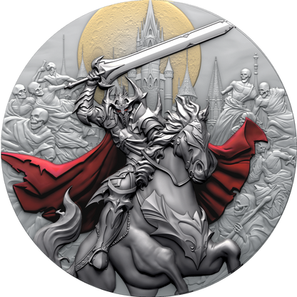 2024 Liberia Darkness Rider 2 oz Silver Coin - CoinsTV