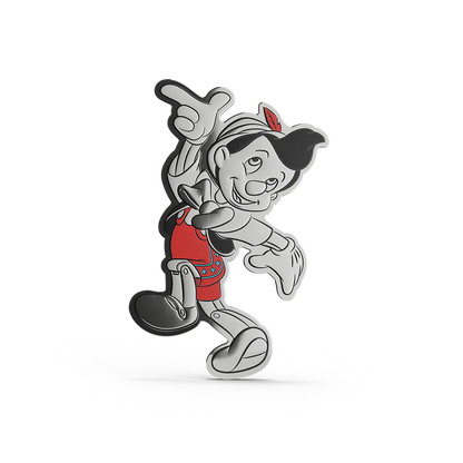 Disney Classic Collection - Pinocchio 0.91 oz Silver Coin Agoro - CoinsTV