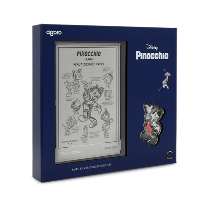 Disney Classic Collection - Pinocchio 0.91 oz Silver Coin Agoro - CoinsTV