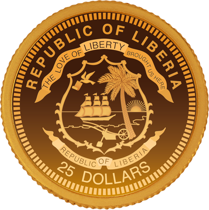 2026 Liberia Happy Diwali 1/100 oz Gold - CoinsTV