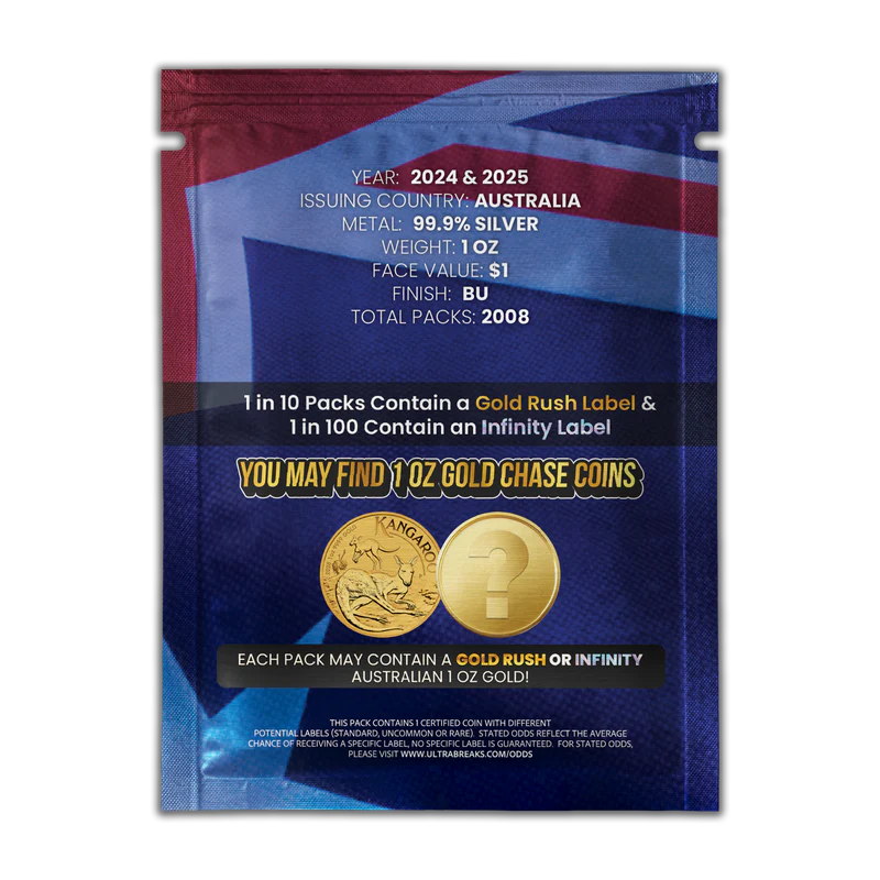 UltraBreaks Down Under II: featuring 1 oz silver and Gold Chase coins - CoinsTV