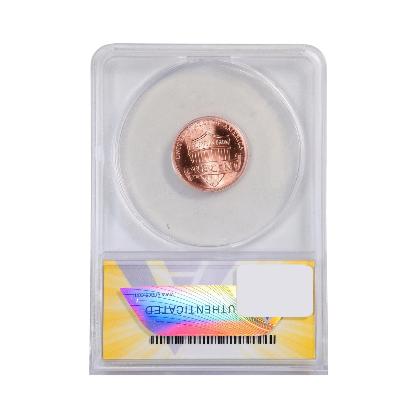 2023 Lincoln Shield Cent - Extra V on Shoulder - ANACS MS66 Red