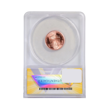 2023 Lincoln Shield Cent - Extra V on Shoulder - ANACS MS66 Red