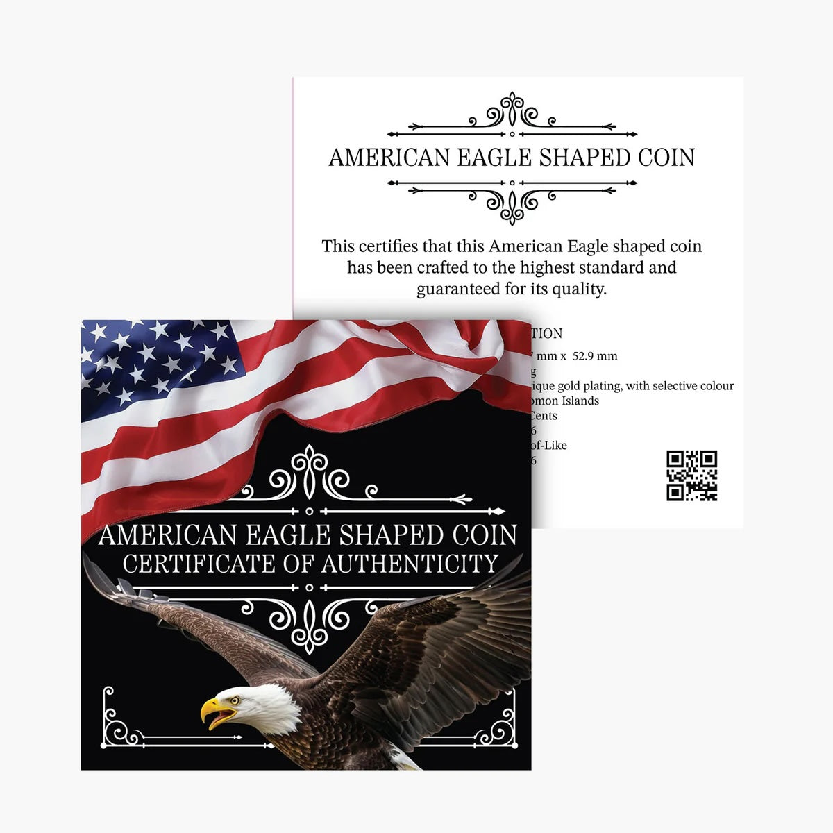 2026 Solomon Islands American Eagle Shaped 58g CN Coin