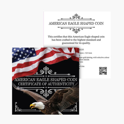 2026 Solomon Islands American Eagle Shaped 58g CN Coin