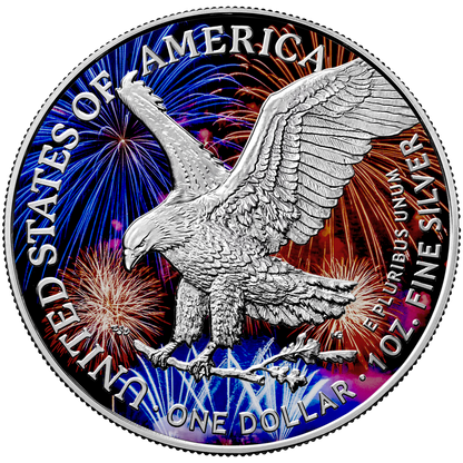 2024 Fourth of July Silver Eagle - CoinsTV
