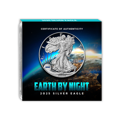 2025 Chromatics Silver Eagle - Earth by Night Edition