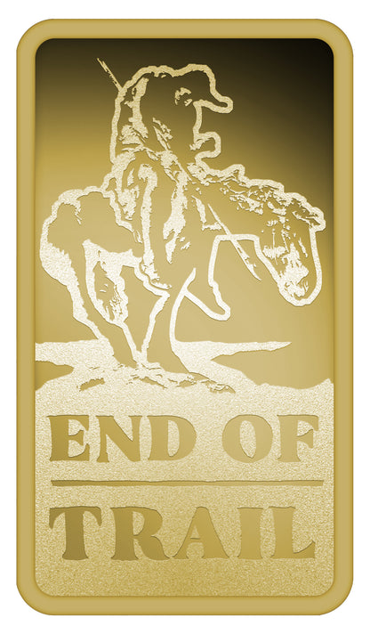 2026 Liberia End of Trail 1/200 oz Gold Coin