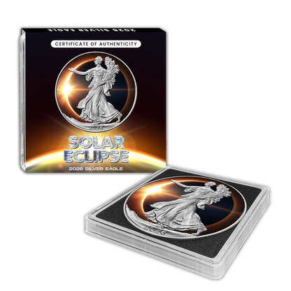 2026 Silver Eagle - Solar Eclipse