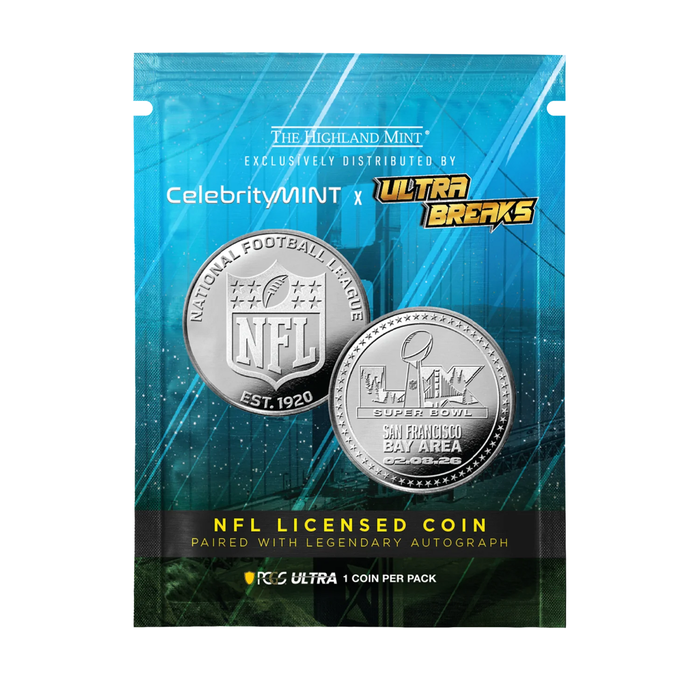 UltraBreaks x Celebrity Mint: NFL Super Bowl Series - CoinsTV