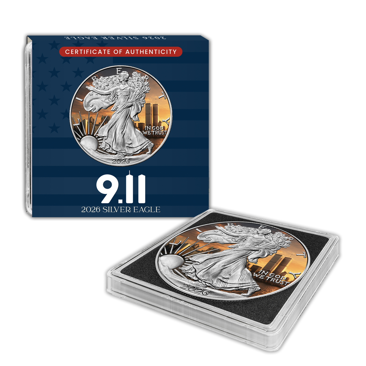 2026 Silver Eagle – 9/11 Edition - CoinsTV