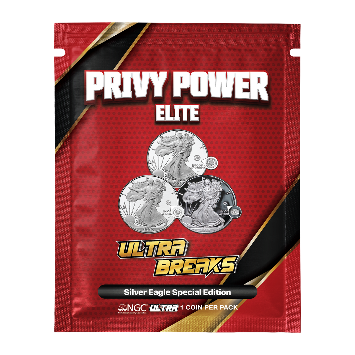 UltraBreaks Privy Power Elite: Silver Eagle Special Edition - CoinsTV