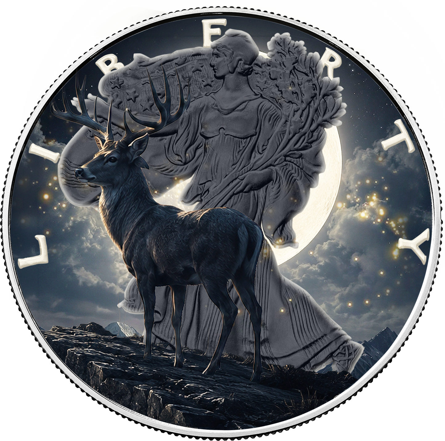 2026 Silver Eagle - Full Buck Moon Edition