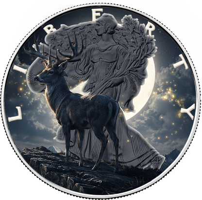 2026 Silver Eagle - Full Buck Moon Edition