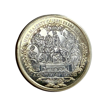 2026 Falkland Islands Queen Elizabeth 100th Birthday 2 Pounds CN Coin in Card