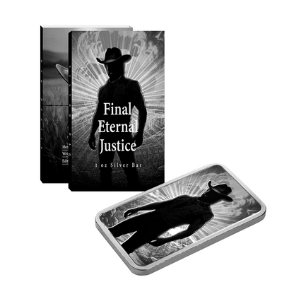Final Eternal Justice 1 oz Silver Bar - CoinsTV