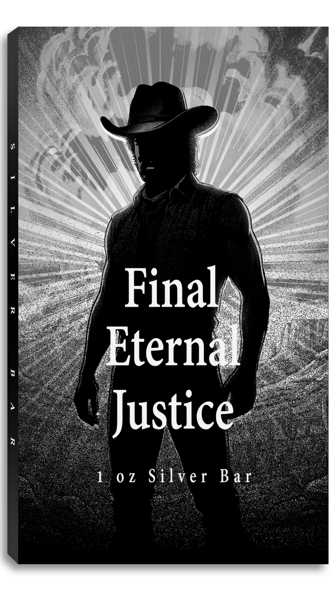 Final Eternal Justice 1 oz Silver Bar - CoinsTV
