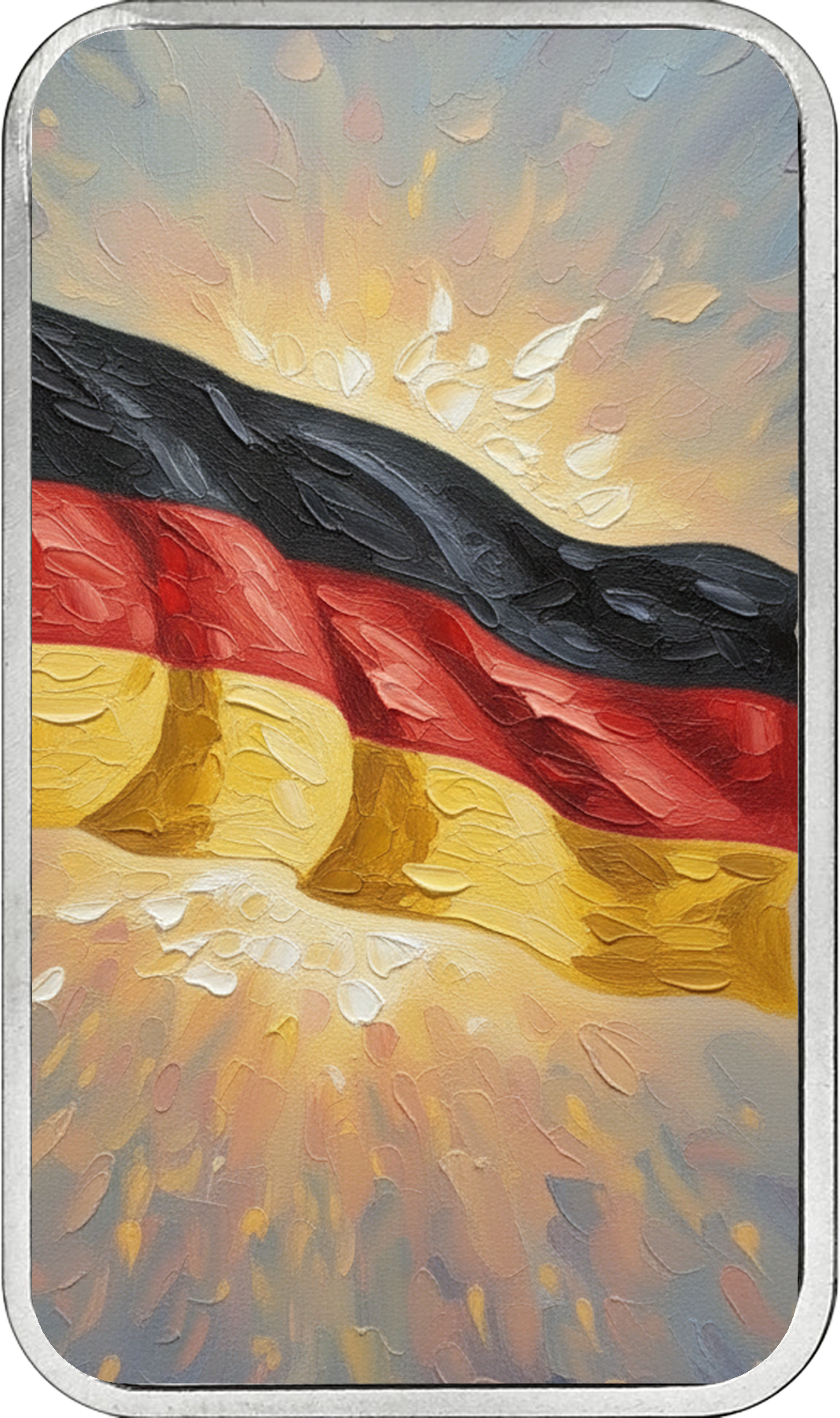 Flags of the World Silver Bar Series - Germany - CoinsTV