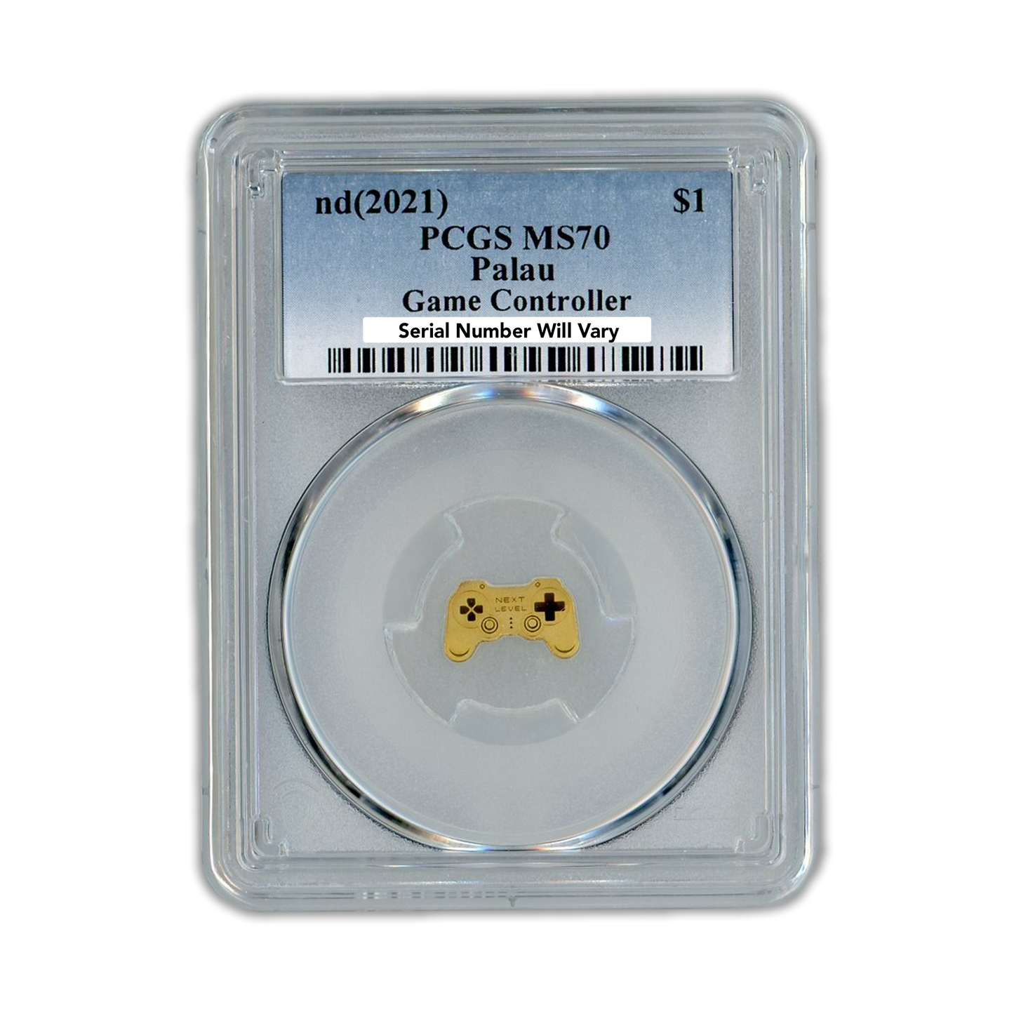 2021 Palau Game Controller - PCGS MS70 - CoinsTV