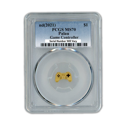 2021 Palau Game Controller - PCGS MS70 - CoinsTV
