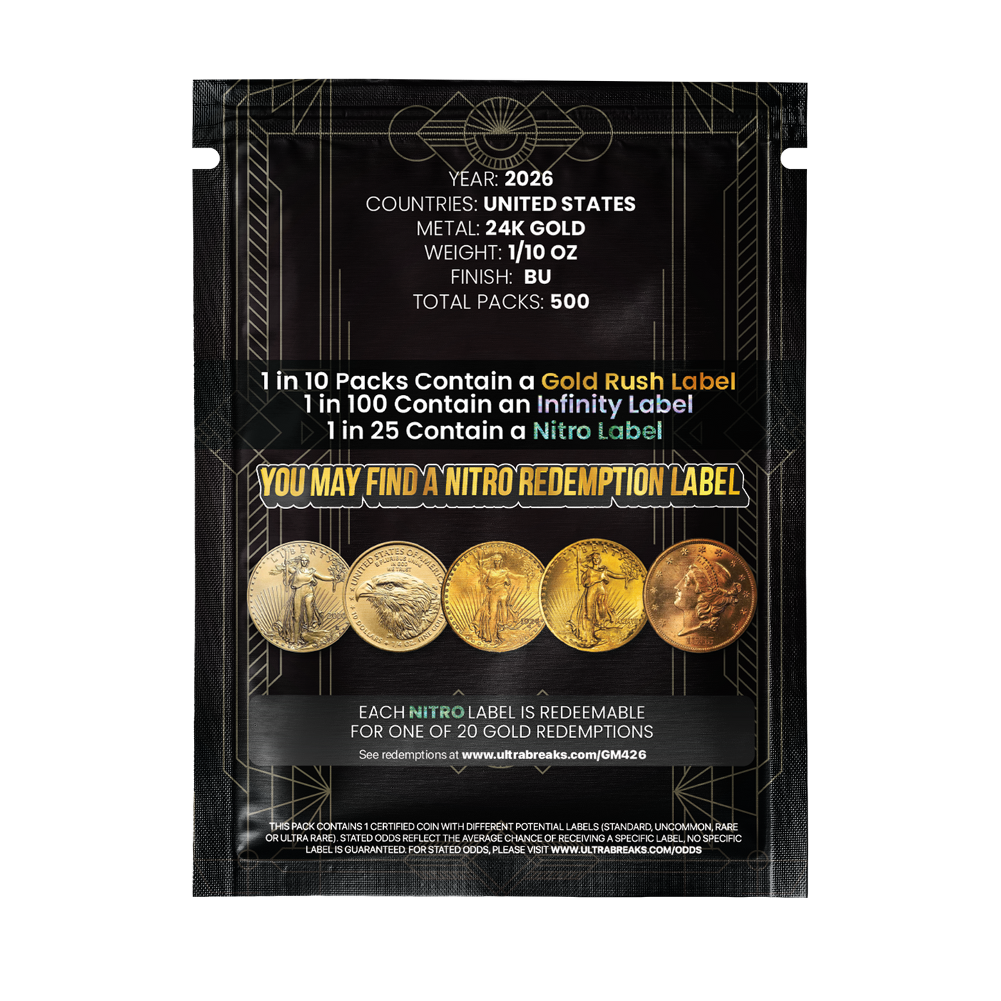 UltraBreaks Goldmine IV: Small Gold Special Edition - CoinsTV