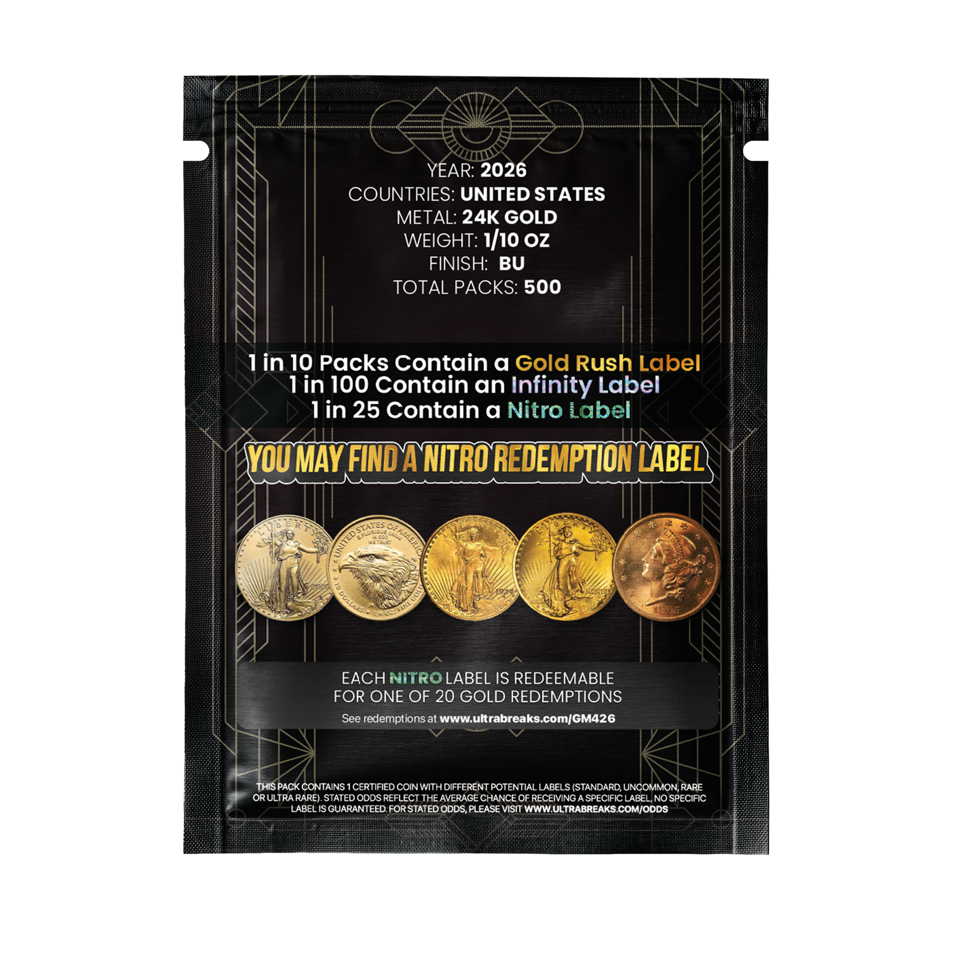 UltraBreaks Goldmine IV: Small Gold Special Edition - CoinsTV