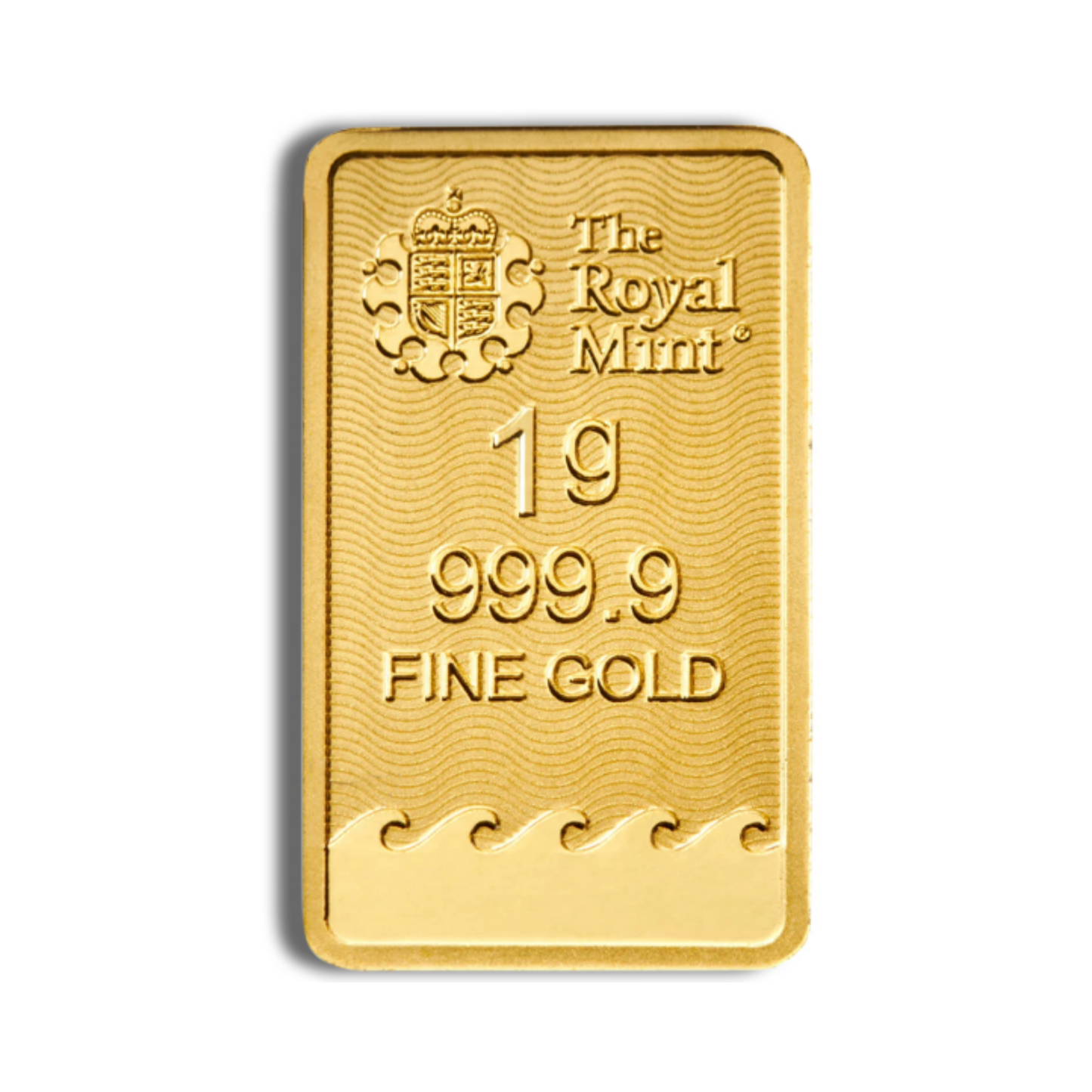 1 gram Gold Bar - Britannia (Carded)