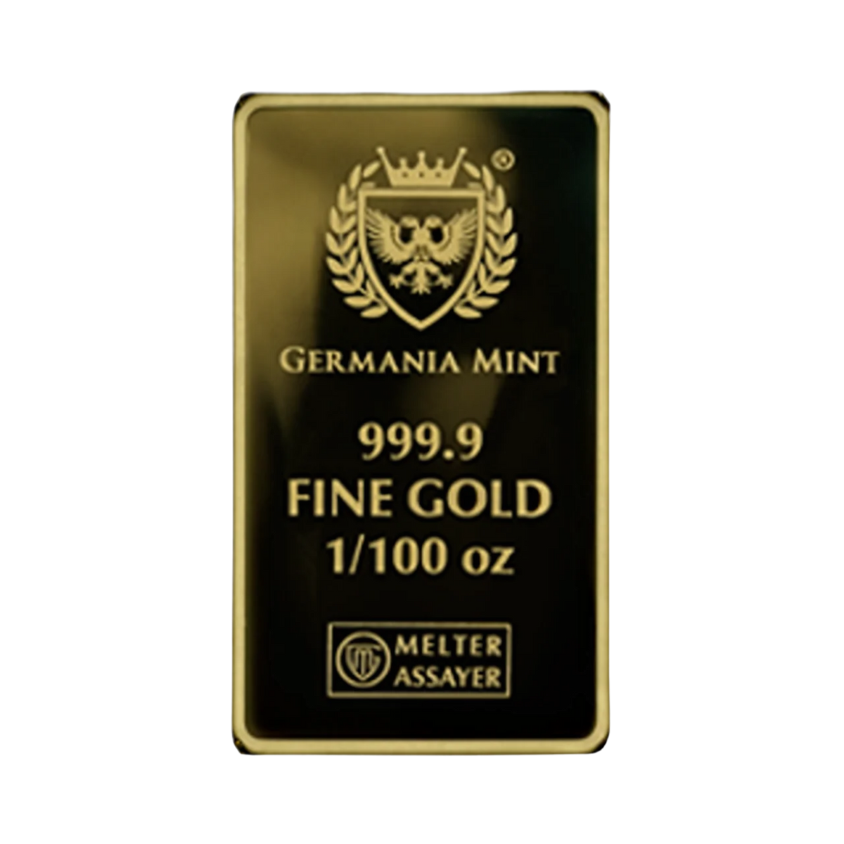 2026 Germania Mint Halloween 2026 1/100 oz Gold Bar in Card