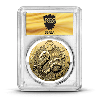 UltraBreaks: Year of the Snake Special Edition featuring 1 oz silver coins and Gold Chase coins