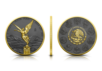 2024 Golden Ring Libertad 1 Oz Silver Coin - CoinsTV