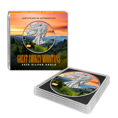 2025 Silver Eagle - Great Smoky Mountains - National Parks Series