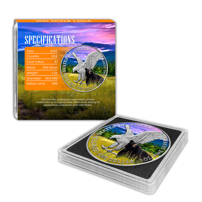 2025 Silver Eagle - Great Smoky Mountains - National Parks Series