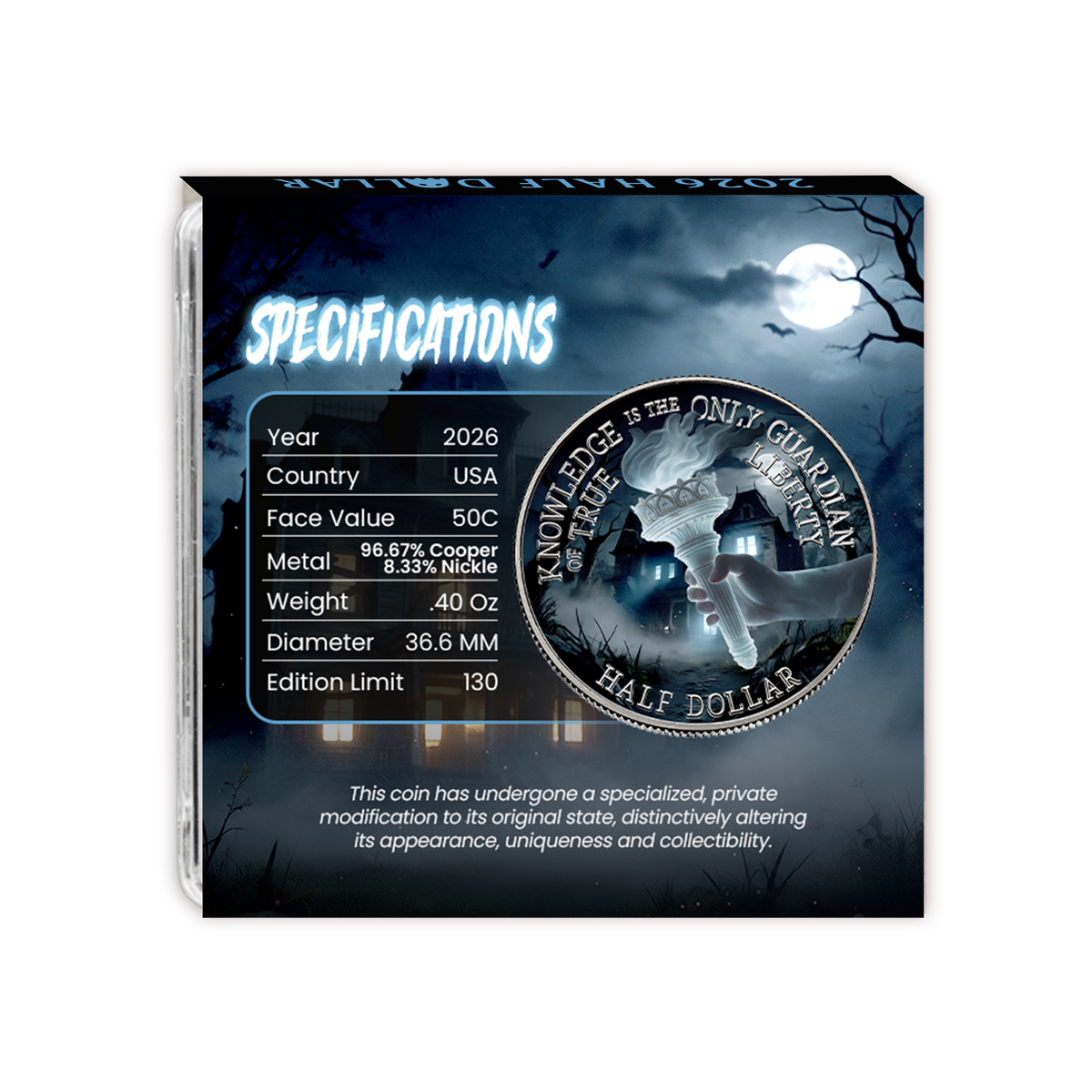 2026 Half Dollar - Phantom’s Wake Edition - CoinsTV