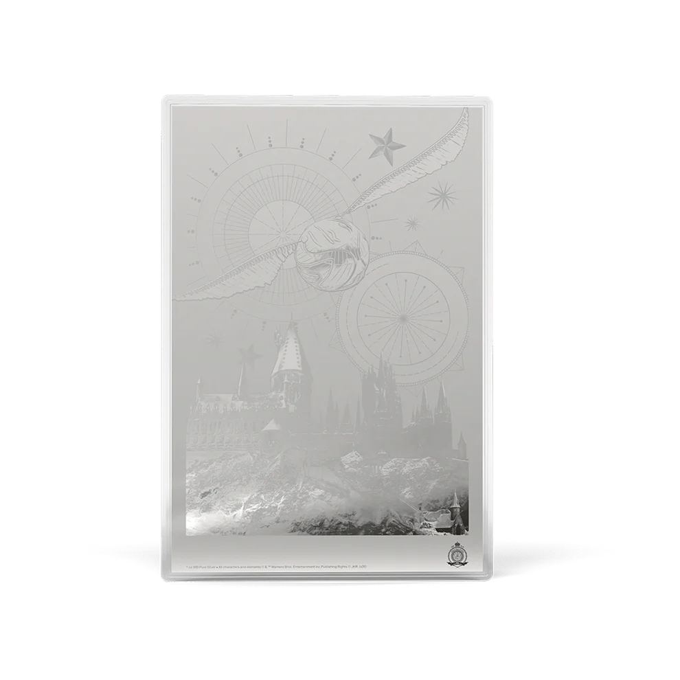 Harry Potter - Theatrical Movie Posters - 2 HP & The Philosopher’s Stone 1 oz Silver Foil Agoro