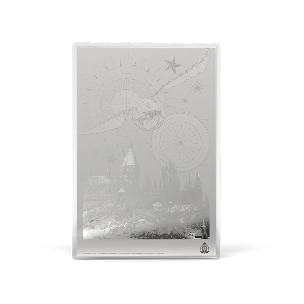 Harry Potter - Theatrical Movie Posters - 1 HP & The Sorcerer’s Stone 1 oz Silver Foil Agoro
