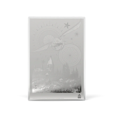 Harry Potter - Theatrical Movie Posters - 1 HP & The Sorcerer’s Stone 1 oz Silver Foil Agoro