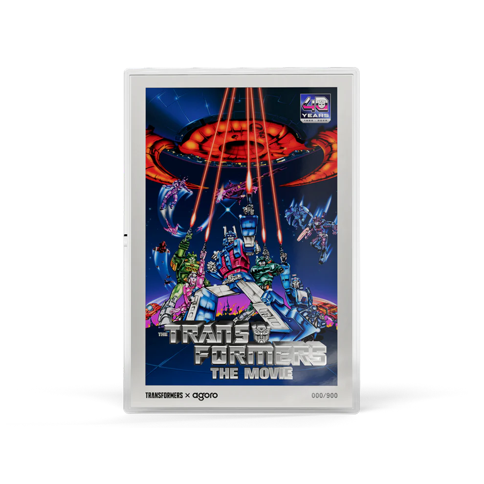 2026 Niue The Transformers: The Movie (1986) Poster 1 oz Silver Collectible Foil