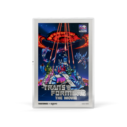 2026 Niue The Transformers: The Movie (1986) Poster 1 oz Silver Collectible Foil