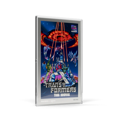 2026 Niue The Transformers: The Movie (1986) Poster 1 oz Silver Collectible Foil
