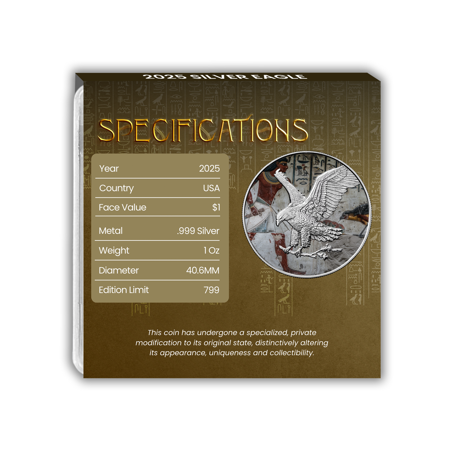 2025 Chromatics Ancient Egypt Series – Horus - CoinsTV