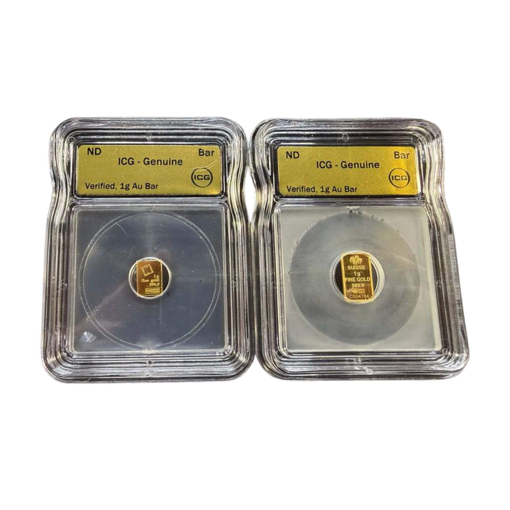 1 Gram Gold Bar ICG Genuine Grab Bag - CoinsTV